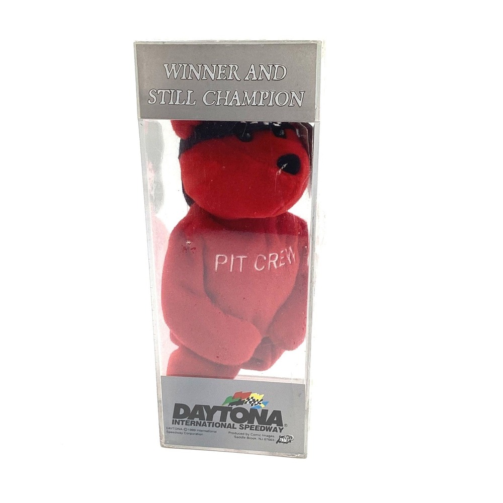 Daytona Speedway Pit Crew Bear Winner Still Champion Limited Edition 4566/25000